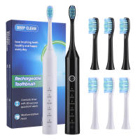 Nueva Cepillo De Dientes Eléctrico Sonic Vibration 2025 Para Adultos Limpieza Profunda 6 Modos Con 4 Cabezas De Cepillo Cuidado Dental Oral - details 0
