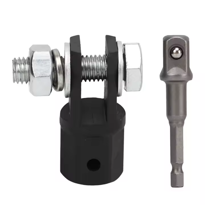 Adaptador De Escara Para Escara De Coche De Acero Cromo Vanadio Resistente 1/2 Pulgada Para Escaras De Doble Agujero - 1