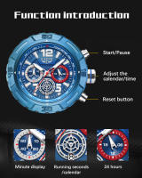 Reloj De Pulsera De Lujo Para Hombre LIGE Diseño De Acero Inoxidable Gran Reloj De Cuarzo Resistente Al Agua Con Calendario Automático Y Manecillas Luminosas - details 9