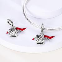 Perlas De Perfume Para Mujer Plata Esmaltada Colgante De Zapatos Altos Y Lápiz Labial Para Pulsera DIY Joyería - details 72
