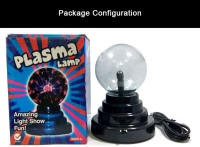 Lámpara De Mesa LED De 3 Pulgadas Con Plasma Mágico Control Táctil Luz Nocturna Para Decoración De Habitaciones Regalos Para Niños - details 17