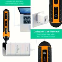 JANGKLIFE Destornillador Eléctrico Sin Cable Recargable 1300mah Mini Taladro 3.6V Herramientas De Poder Set Con Batería De Litio - details 5