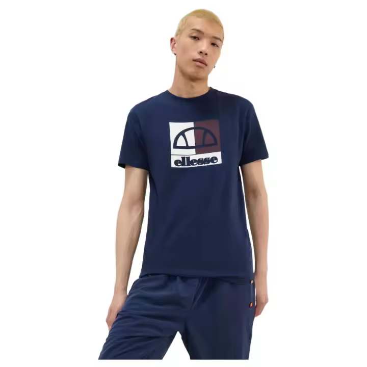 Camiseta de Manga Corta Ellesse Leondino para hombre en color azul - 1