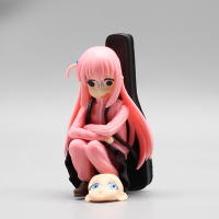 Figura De Anime Bocchi the Rock 8cm Gotoh Hitori Q Version PVC Estatua De Muñeca Decoración Para Escritorio Colección Juguete Regalo - details 0
