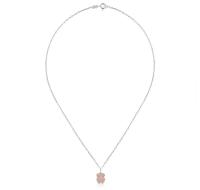 Women's 925 necklace natural 1.1cm pendant necklace - details 13