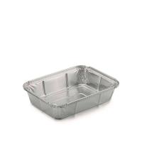Envase rectangular de aluminio con tapa de cartón para alimentos - 475cc/590cc/890cc - 100 unidades - details 1