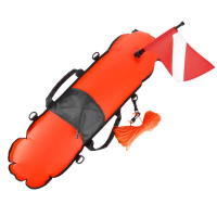 Flotador De Seguridad Inflable Para Escuba Con Bandera De Diversión Máxima De 78LBS Para Pesca Con Arco Y Natación - details 0