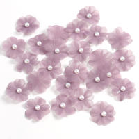 30/50Pcs Accesorios De Flor Artificial Perla Para Ropa Decoración De Hogar Sala De Estar Jardín Exterior Tazón De Frutas Boda Fiesta - details 9