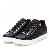 XTI 141579 Zapatillas deportivas mujer 30705 23I CASUAL CORDON Y CREMALLERA NEGRO - details 0