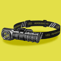 Linterna Frontal LED Blanco Roja Para Pesca Tipo-C USB 18650lampara De Cabeza Para Caza Y Camping Con Luz Magnética - details 1