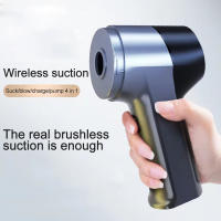 Aspiradora Portátil Sin Cable Con Fuerte Succión Para Coche Y Hogar Máquina De Limpieza Robótica Accesorios Para Automóviles Material ABS Capacidad De Batería 2*2000mAh Carga Por Cable Tipo-C - details 13