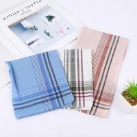Pañuelos De Mano Multicolor a Cuadros Y Rayas 12Pcs Para Hombres Y Mujeres Para Bodas Y Fiestas De Negocios Toalla De Pecho Pañuelos De Bolsillo De Poliéster/Celulosa - details 1