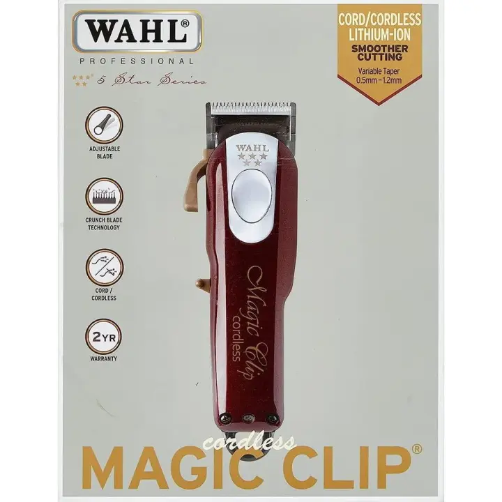 Cortapelo profesional inalámbrico Wahl Magic Clip - 1