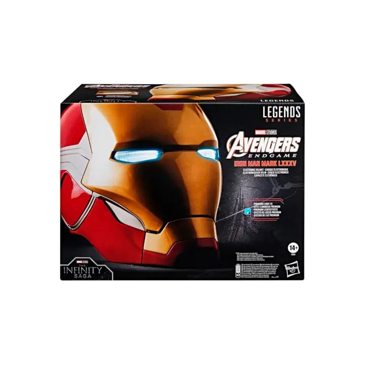 CASCO ELECTRONICO PREMIUM IRON MAN MARK LXXXV REPLICA 1:1 AVENGERS: ENDGAME MARVEL LEGENDS SERIES - Hasbro - 1