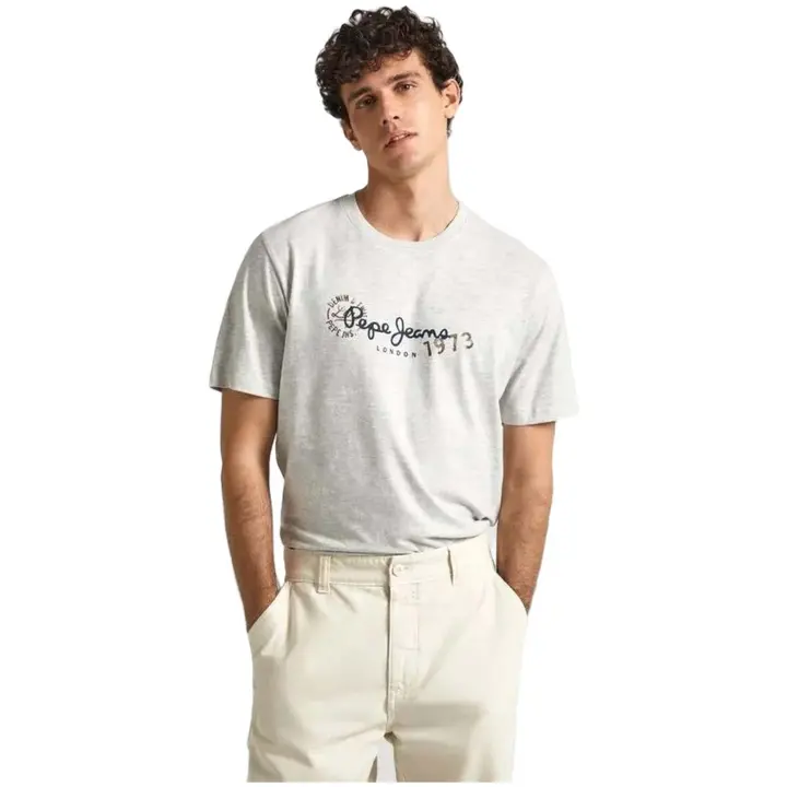 Camiseta de Manga Corta Pepe Jeans  para hombre en color gris - 1
