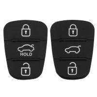 Carcasa De Llave Remoto De Goma Para Hyundai I10 I20 I30 IX35 Kia K2 K5 Rio Sportage Con 3 Botones Piezas De Repuesto - details 2