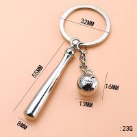 Llavero De Béisbol En Metal Con Colgante Pequeño Para Coches Accesorios Deportivos Regalo Chico Pendiente De Béisbol - details 1