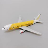 Modelo De Avión A320 De Thailand Airlines 16CM En Aleación De Metal Regalo De Colección Para Hobby Simulación De Decoración - details 1