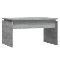 vidaXL Mesa de centro madera contrachapada 68x50x38 cm Blanco, Negro, Gris Mesita de Salón o Comedor o Auxiliar Mesa de Café Meuble Salón - details 6
