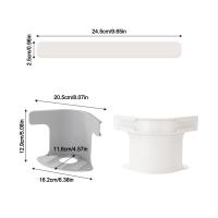 4PCS Clip Para Sábanas Ajustable Antideslizante Invisibles Soporte De Sábanas De Alta Resistencia Herramienta Anti-corrida Para Muelles Y Edredón - details 0