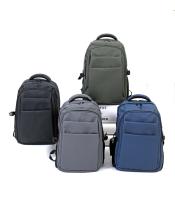 J.S ONDO MOCHILA TIPO TELA PARA HOMBRE Mochila Escolar Mochila de Viaje Negocios Trabajo Diario Antirrobo Impermeable Grande Mochila Ordenador CLASICO 19pulgadas - details 0