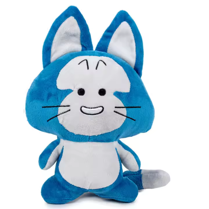 Dragon Ball Peluche Puar Gato azul 30cm play by play - 1