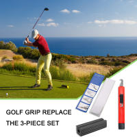 Kit De Reemplazo De Agarre De Golf Con 13 Cintas De Tela Y Herramienta De Desmontaje Y Montaje Para Clubs De Golf - details 2