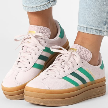 Adidas gazelle mujer bold rosa y verde - Envo Gratis* | Miravia