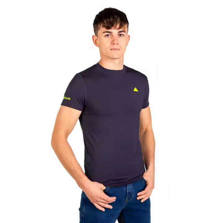 Camiseta Unisex Skin Fresh Ultraligera y Transpirable para Trekking y Escalada - XS , Marino - 1