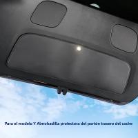 Alfombrilla De Maletero Para Tesla Model Y Model 3 Highland 2017-2024 Protector De Asiento Trasero Impermeable Anti-Patines Y Anti-Atracones - details 0