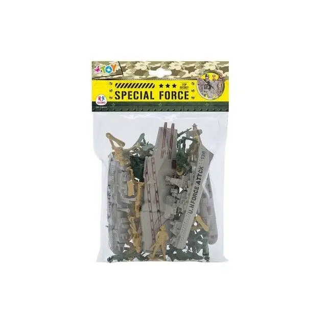 SOLDIERS C/MEZZI EN PLAYSET SOBRENIÑO. - 1