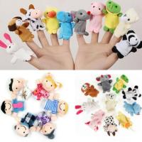 10Pcs Muñeco De Peluche Para Bebés Juguetes Educativos De Familia De Animales Dibujos Animados Muñeco De Teatro Para Niños Y Niñas De 3 a 12 Años - details 0