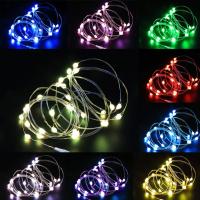 Luces De Cadena USB De Cobre Y Plata Para Decoración De Fiesta Navidad Boda Festival Y Wedding Guirnalda De Luces LED Impermeable Luz De Navidad Para Decoración DIY - details 0