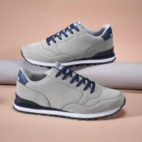 Zapatos De Correr Para Hombre Nuevo En Cuero Ligeros Y Cálidos Para Invierno Zapatillas Unisex Deportivas Con Cordones Suaves Y Antideslizantes Talla 37-47 - details 10