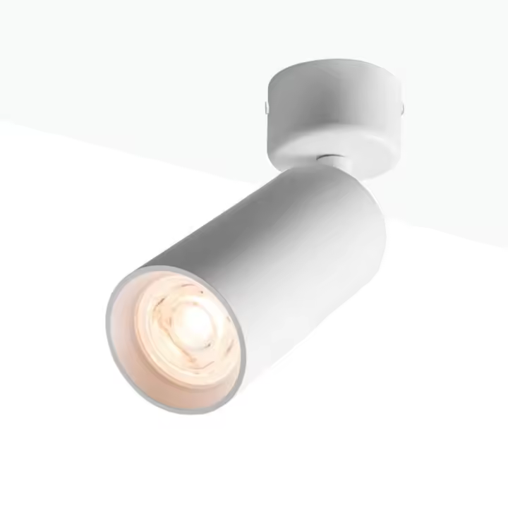 ALPINALUZ Aplique de Pared y Techo Foco Aluminio Casquillo GU10 Orientable 360º "CEILUM" - 1