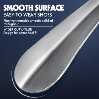Cayado De Zapato Profesional De Acero Inoxidable 7.3 Pulgadas Para Hombres Y Mujeres Ayudante De Calzado Con Viaje - details 1
