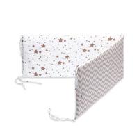 Protector De Cabeza Para Cuna Bumper Anticolisión Y Anticaída Para Bebés Recién Nacidos Cepillo De Cama De Algodón Tamaño 130x30 Unisex Decoración De Habitación Para Bebés - details 10
