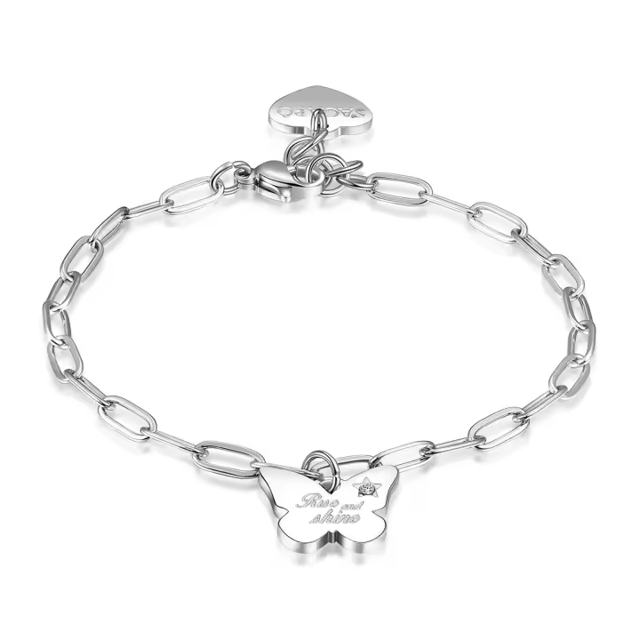 SBM54 Pulsera S'AGAPò Rise and Shine with Charm S'Agapò Butterfly - 1
