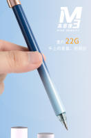 Bolígrafo De Tinta Gel Gradiente Alta Densidad Rotativo Suave Para Firmar Pesado Secado Rápido Negro Tapa De Punta Bola 0.5mm Para Escritura De Oficina - details 2