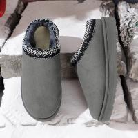 Botas Térmicas De Nieve Para Mujer Sin Tobilleras Cierre De Cordón Y Algodón Tallas 36-44 Para Otoño E Invierno Material De Pelo Y Suela De Goma - details 11