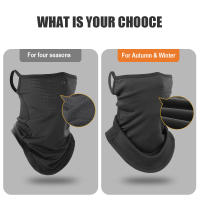 Mascarilla De Invierno Caliente Bandana Gaiter Tubo De Cuello Calentador Con Orejas Colgantes Para Hombres Y Mujeres Resistente Al Viento Para Esquí Y Pesca - details 4