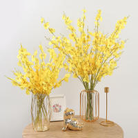 Decoración De Pino De Navidad Artificial De Cerezo Amarillo Para Sala De Estar Jardín De Paredes Y Bodas Accesorio De Fiesta - details 1