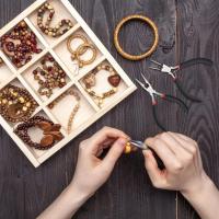 Juego de Herramientas para Hacer Joyas, 8 Piezas Kit de Herramientas Joyeria de Tijeras, Incluye Alicates, Tijeras, Pinzas y Otras Herramientas de Joyería para Fabricación y Reparación de Bisutería - details 5