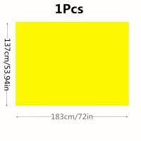 Mantel Desechable Rectangular PEVA Color Sólido Para Fiesta No Necesita Lavar Mantel Grueso 137*183 Cm Resistentes Al Agua Y Aceite - details 1