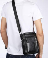 Bolso De Hombro Vintage Para Hombres Bolsos Cruzados Retro Con Cierre De Cremallera Bolsa De Mano De Nylon Para Occasiones Versátiles - details 27