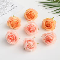 10Pcs Rosas De Seda Artificiales Para Decoración De Casamiento Y Navidad Flores De Terciopelo Para Artesanía Scrapbooking Y Manualidades - details 4