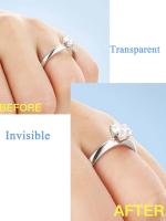 8Pcs Ajustador De Tamaño Invisible Para Anillos Sueltos Reductor Ajustable De Cualquier Anillo Herramientas De Joyería De Plástico - details 5