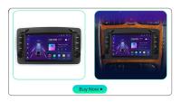Junsun Android 13 Radio Para Mercedes Benz C Class CLK Class W203 W209 S203 A209 2000 2001 2002 2003 2004 2005 DSP Navegación GPS Reproductor Multimedia 2 DIN Inalámbrico CarPlay Android Auto Radio - details 2