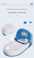 Cómoda cama plegable antipresión para bebés recién nacidos, cama de viaje biónica con aislamiento para bebés - details 1