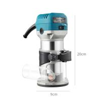 Recortadora eléctrica de madera de 2000W, fresadora de carpintería de 6 engranajes, recortadoras manuales, enrutador de bordes de madera de 40000RPM, herramientas de bricolaje para el hogar - details 1